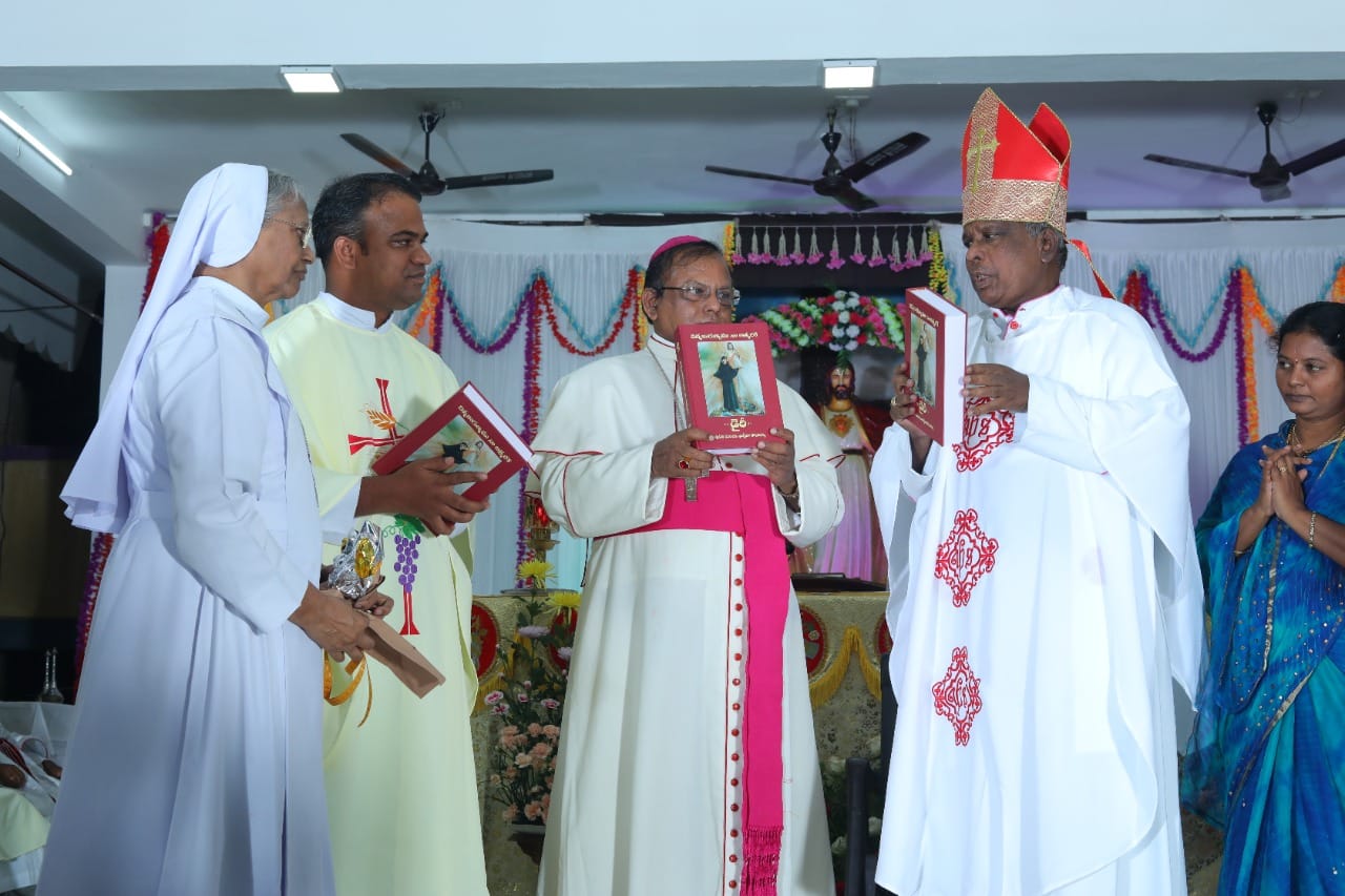 Book distribution at Chrism Mass